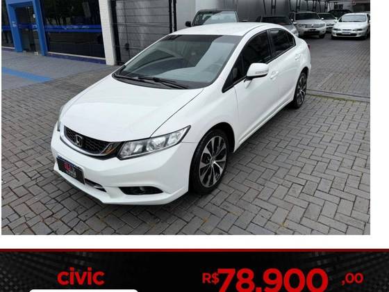 HONDA CIVIC 2.0 LXR 16V FLEX 4P AUTOMÁTICO